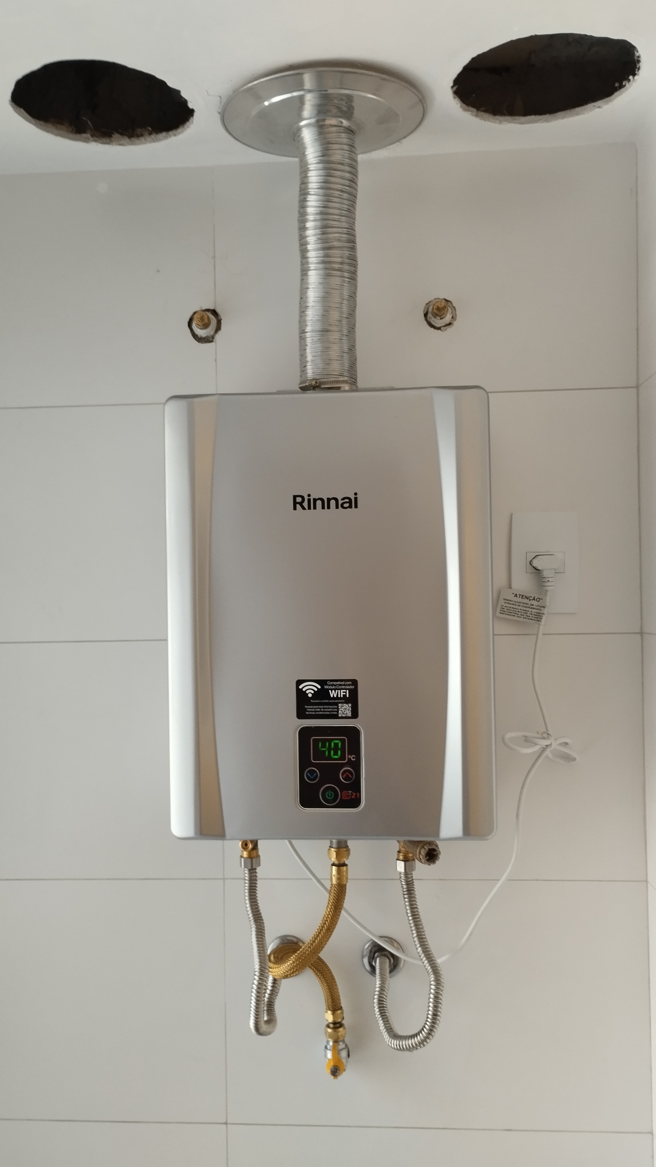 Instalação de Aquecedores